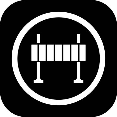 Modern b 'nin vektör illüstrasyonu eksik simgesi