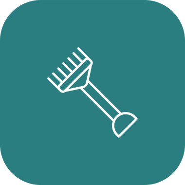 kürek simgesi vektör işareti