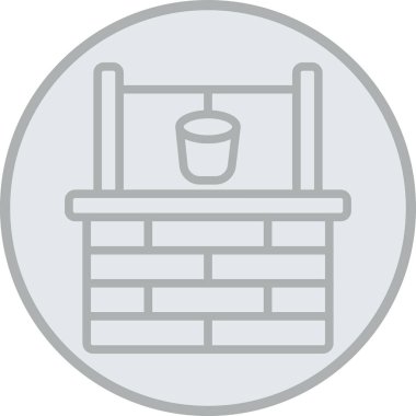 Mobilya simgesinin vektör illüstrasyonu