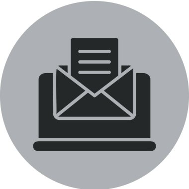 e- posta iletisi vektör illüstrasyonu