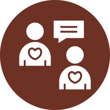 İnsanlar simgesi. Vektör çizim