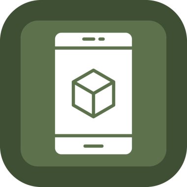 kutu teslim paketi simgesi Doldurulmuş dış hat biçimi