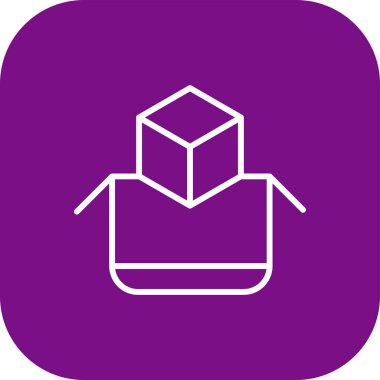 Bir ev simgesinin vektör illüstrasyonu