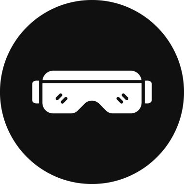 VR simge vektör illüstrasyonu