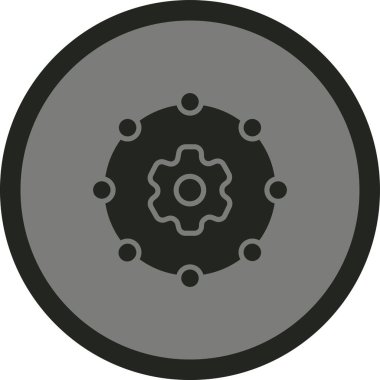 Eğilim biçimi izole edilmiş arkaplan simgesi