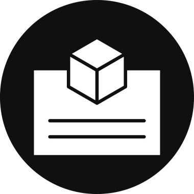 dağıtım kutusu vektör illüstrasyonu