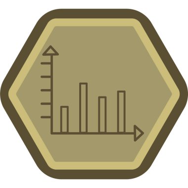 Modern bir simgenin vektör illüstrasyonu