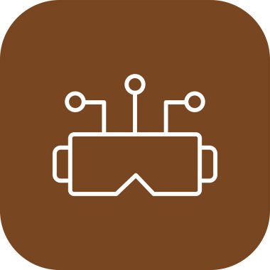 Modern b 'nin vektör illüstrasyonu eksik simgesi