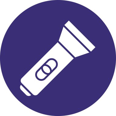 Bir sigara ile yuvarlak tüp vektör simgesi