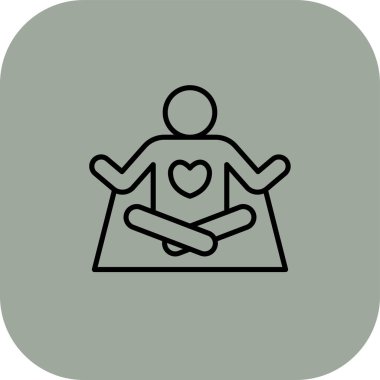 Aşk vektörü illüstrasyonunda kalp