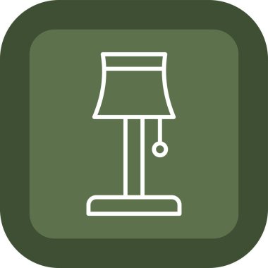 Lamba. Web simgesi basit illüstrasyon