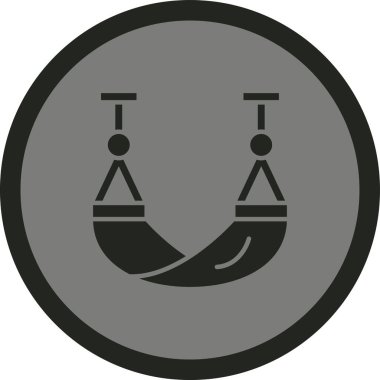 Ölçekler vektör simgesi modern biçim illüstrasyonu