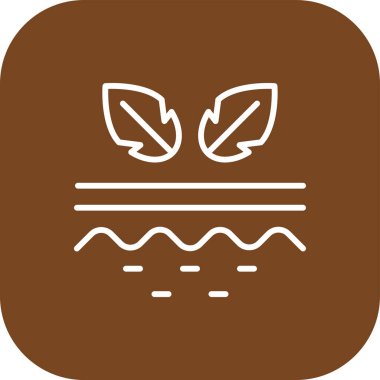 Kahve çekirdeklerinin vektör simgesi