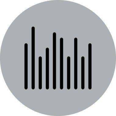 müzik eşitleyici simgesi, basit biçim