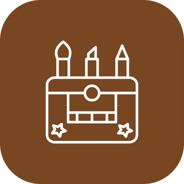 Modern eğitim ikonunun vektör illüstrasyonu