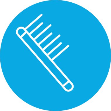 tornavida vektör simgesi. biçim düz yuvarlak sembol, yumuşak mavi renk, yuvarlak açılar, beyaz arkaplan