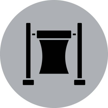 davul ikonu. vektör illüstrasyonu