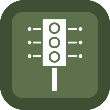 Doldurulmuş dış hat biçiminde ses müzik ses simgesi