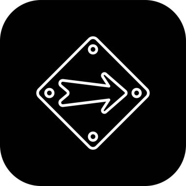 Projeniz için doğru yön ok simgesi