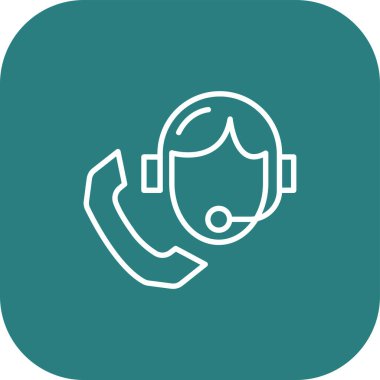 kulaklık simgesi, vektör illüstrasyon tasarımı