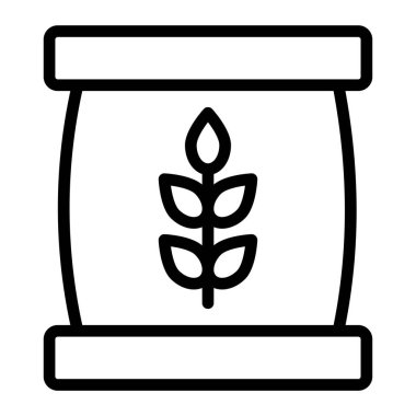 bitki tohumu ikonu ana hat vektörü. Bitki tohumu bitki tohumu