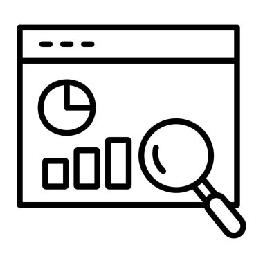 Web tarayıcı simgesi, satır biçimi