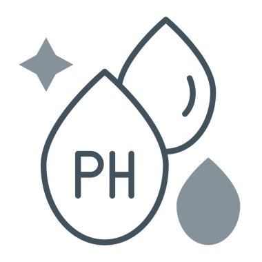 Soyut su damlasında illüstrasyon