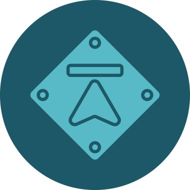 Modern b 'nin vektör illüstrasyonu eksik simgesi