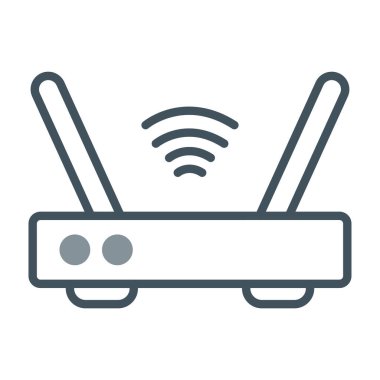 wifi simgesi vektör illüstrasyonu