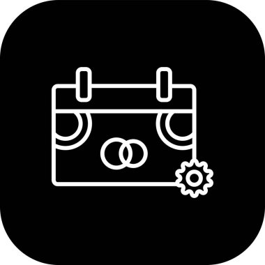 seo modern simgesinin vektör illüstrasyonu