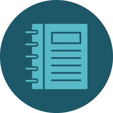 Belge simgesinin vektör illüstrasyonu