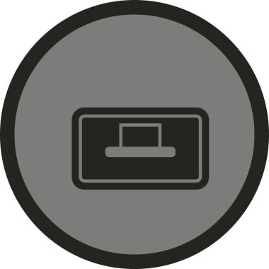 Modern b 'nin vektör illüstrasyonu eksik simgesi