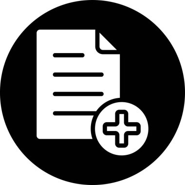 belge simgesi vektör illüstrasyonu