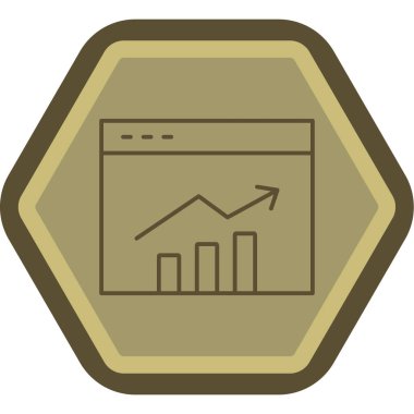 seo modern simgesinin vektör illüstrasyonu