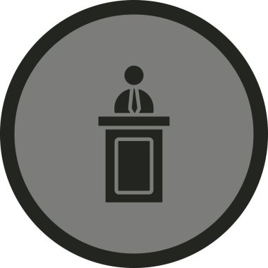 Modern simgenin vektör illüstrasyonu