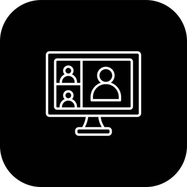 Projeniz için vektör bilgisayar simgesi