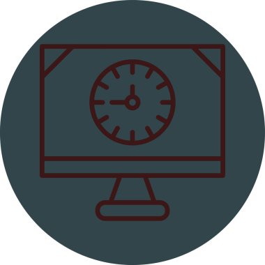 seo modern simgesinin vektör illüstrasyonu