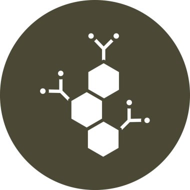 Tıbbi bir simgenin vektör illüstrasyonu