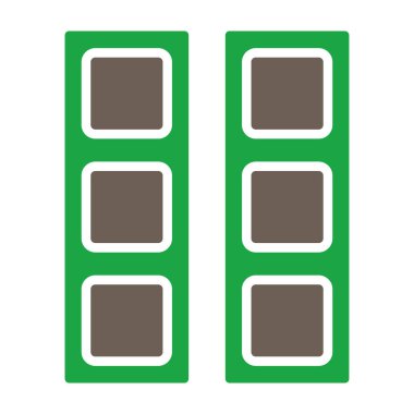 Modern yapı simgesinin vektör illüstrasyonu