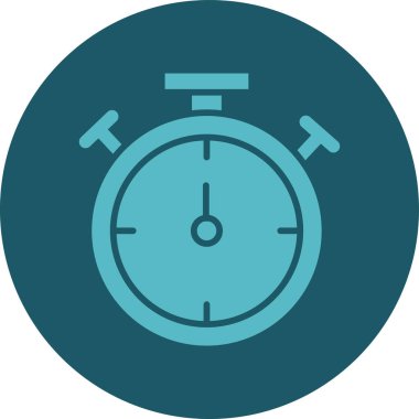 vektör saat web simgesi illüstrasyonu