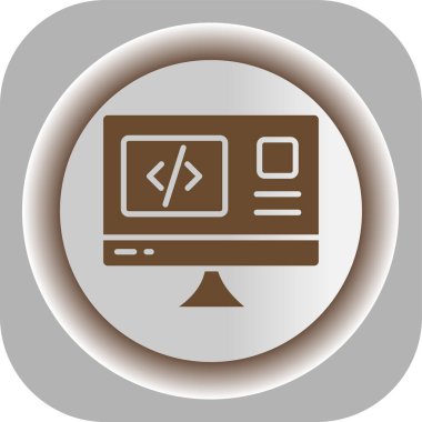 seo modern simgesinin vektör illüstrasyonu