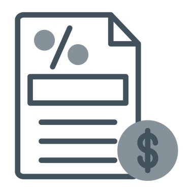 iş vektörü düz renk simgesi