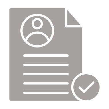 İşaretleme simgesi olan kontrol listesi. vektör illüstrasyonu