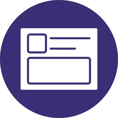 Seo simgesinin vektör illüstrasyonu