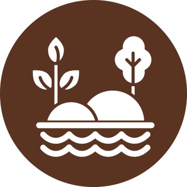 Vektör Ağacı Simgesi illüstrasyonu