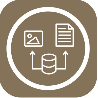 seo modern simgesinin vektör illüstrasyonu