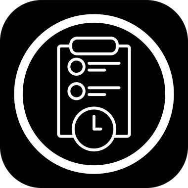 vektör saat resimleme