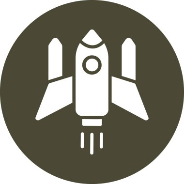 Uzay simgesi vektör illüstrasyonu