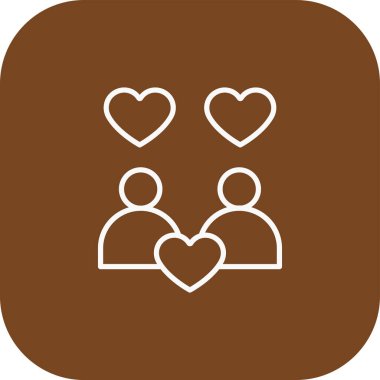 vektör aşk simgesi illüstrasyonu