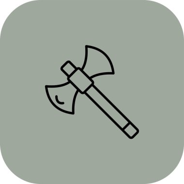 Çekiç ağı simgesi, vektör illüstrasyonu